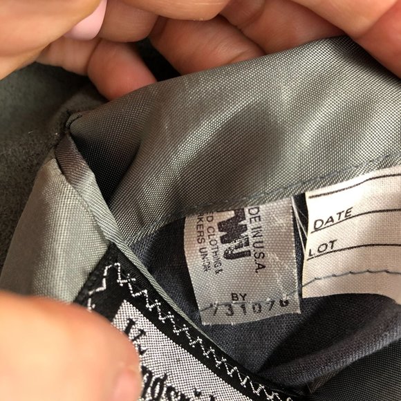 Kingsridge Imperial Roper's VTG Men's Size 46** Grey Suede*** Blazer Jacket Coat - Picture 8 of 12